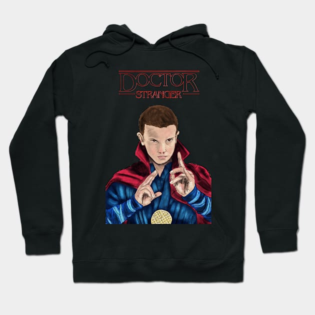 Doctor Stranger Hoodie by MikeBrennanAD